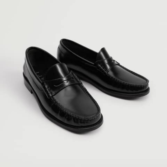 Leather Penny Loafers - Picture 2 of 3
